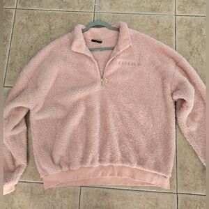 YoungLA 1/4 Zip Sherpa Fleece